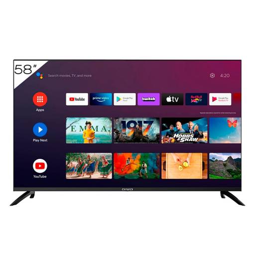 Smart TV Aiwa 58'' Led 4k con Google TV