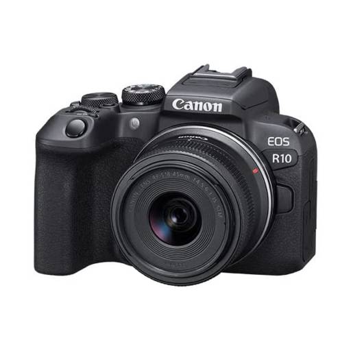 Cmara Digital Canon Mirroless EOS R10 + Lente EF-S 18-45mm