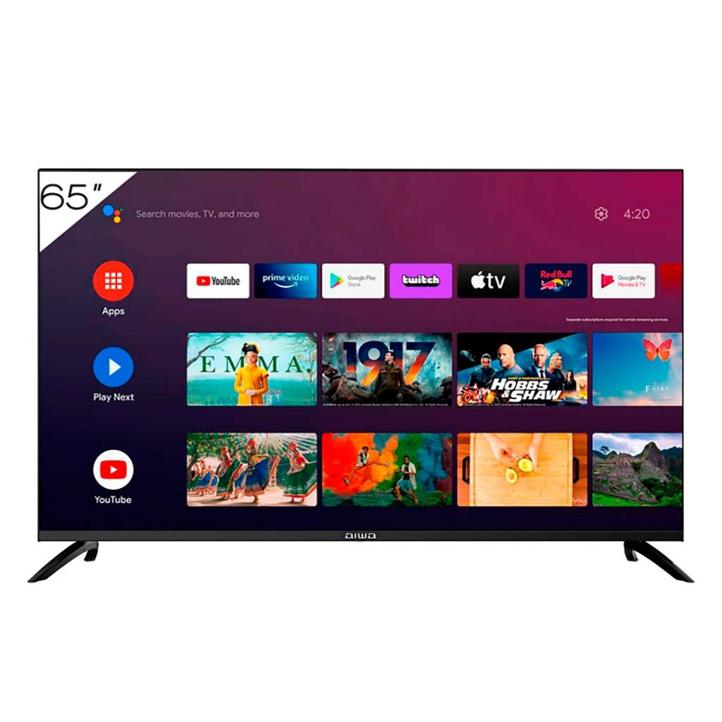Smart TV Aiwa 65'' Led 4k con Google TV