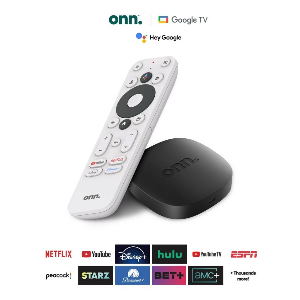 Onn Streaming Box 4k Wifi Comando de Voz